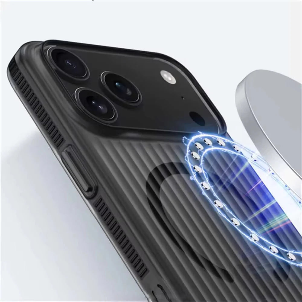 Caseex Corrugated Matte Translucent Slim Fit Case - iPhone 17 Series