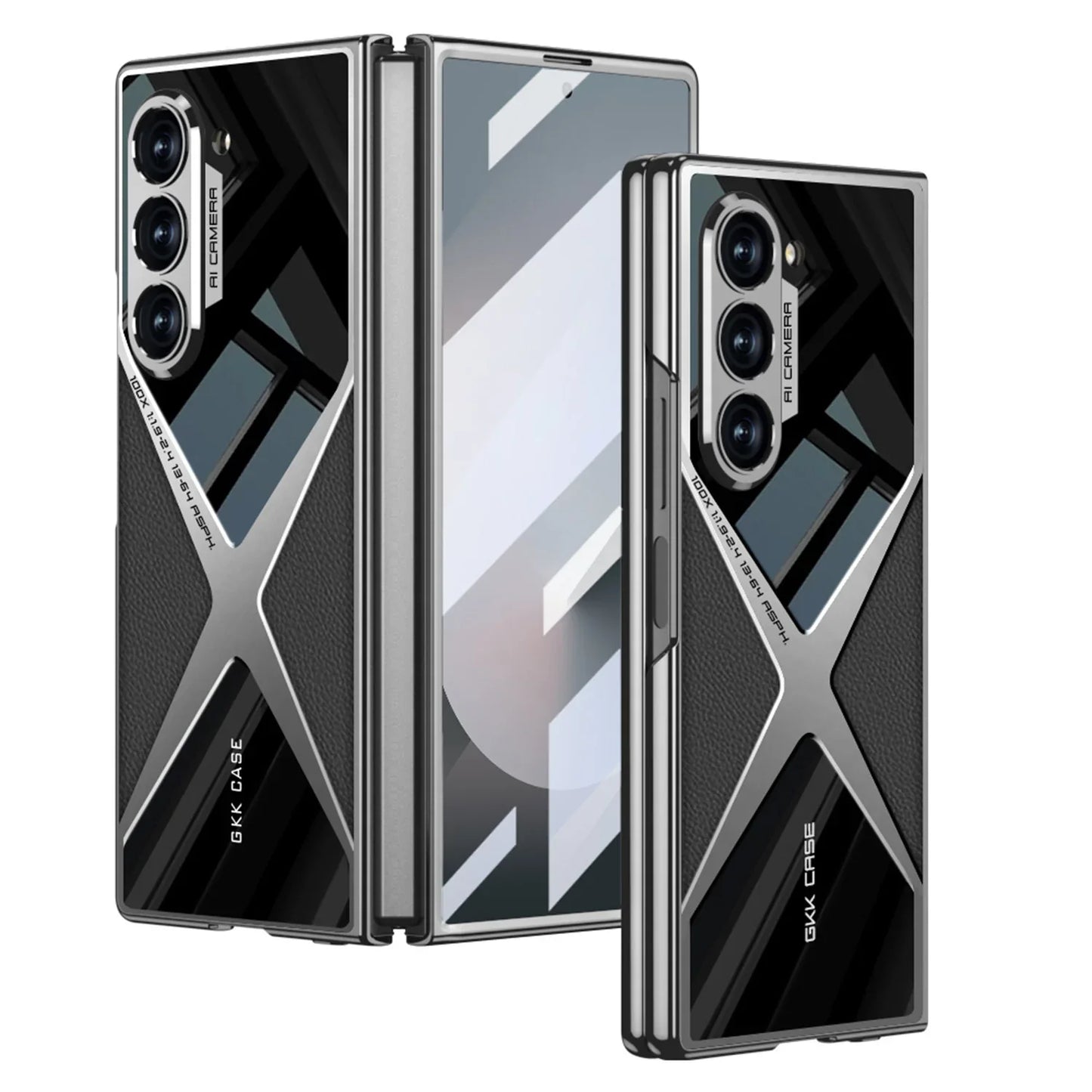 Polished Guard Leather Case for Galaxy Z Fold Series