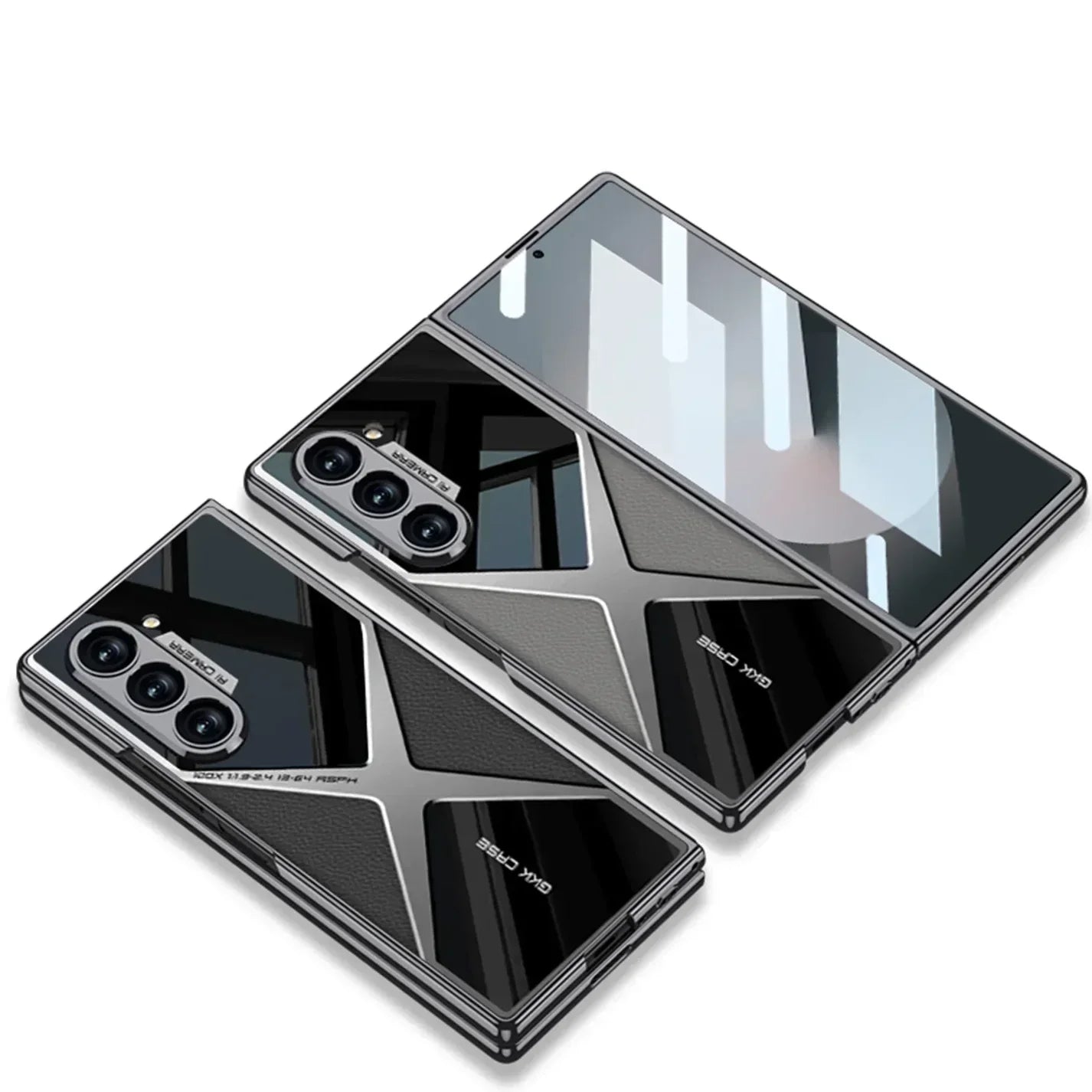 Polished Guard Leather Case for Galaxy Z Fold Series