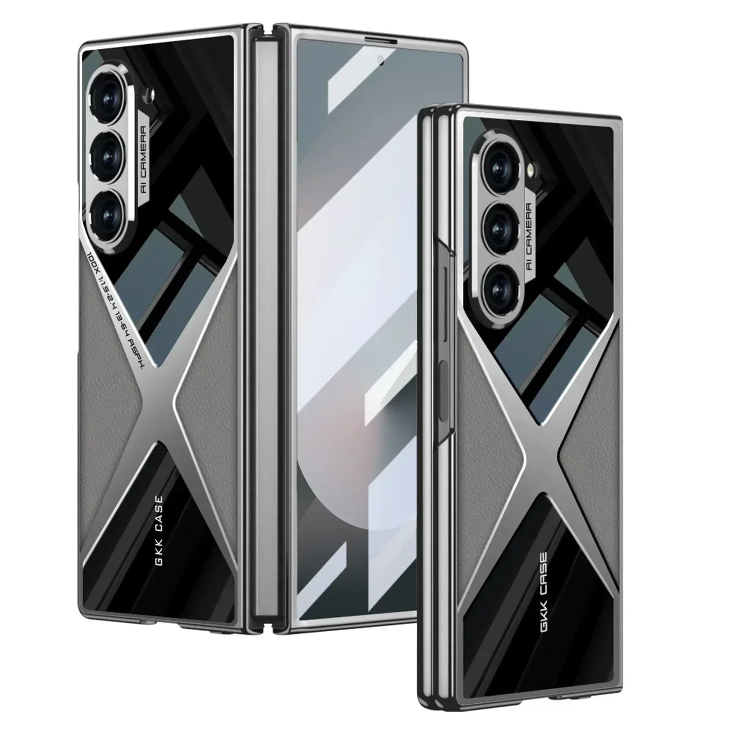 Polished Guard Leather Case for Galaxy Z Fold Series