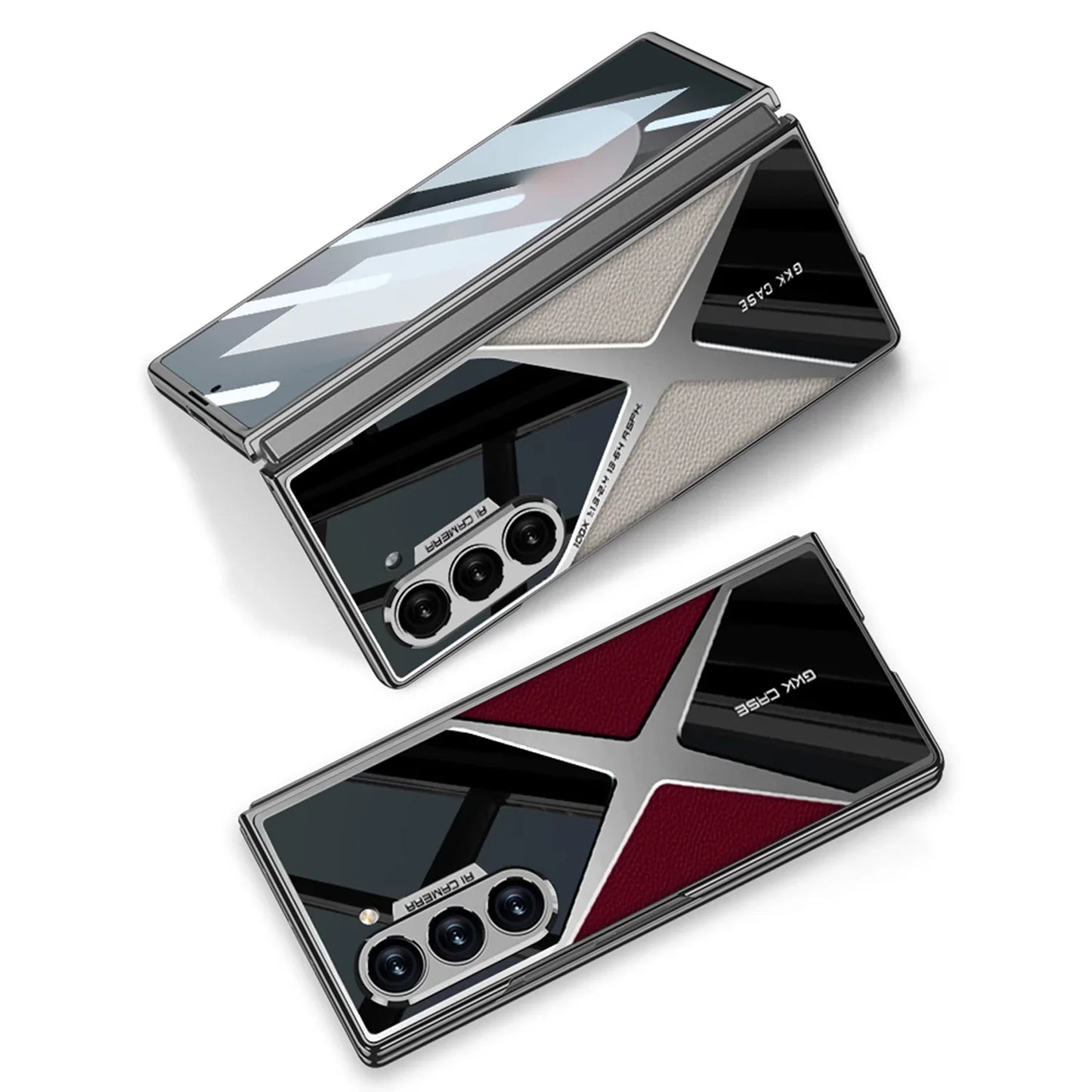 Polished Guard Leather Case for Galaxy Z Fold Series