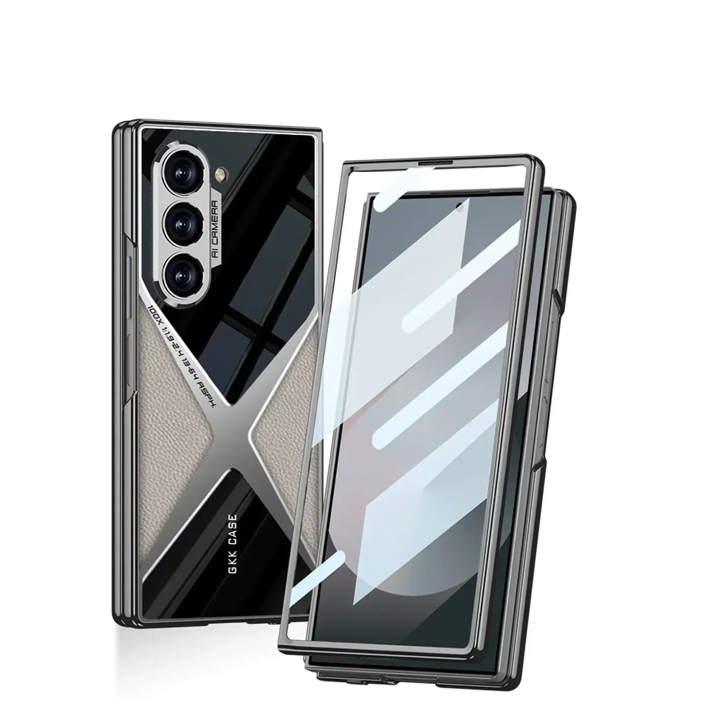 Polished Guard Leather Case for Galaxy Z Fold Series