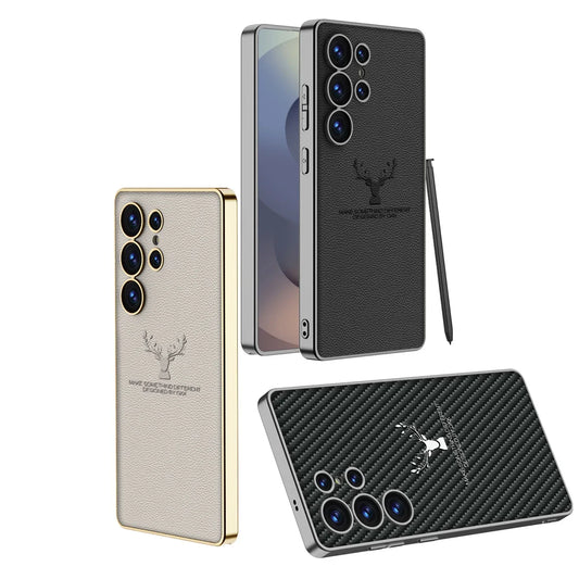 Inspirational Deer Leather Case - Samsung