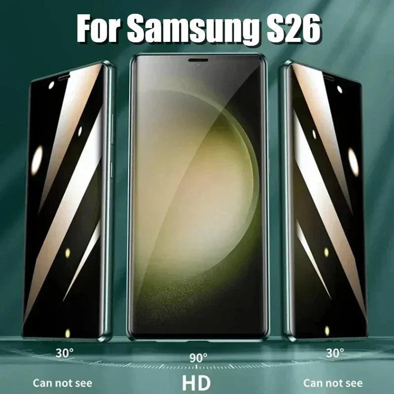 Magnetic 360 Full Protection Glass Case Screen Protector - Galaxy S26 Ultra