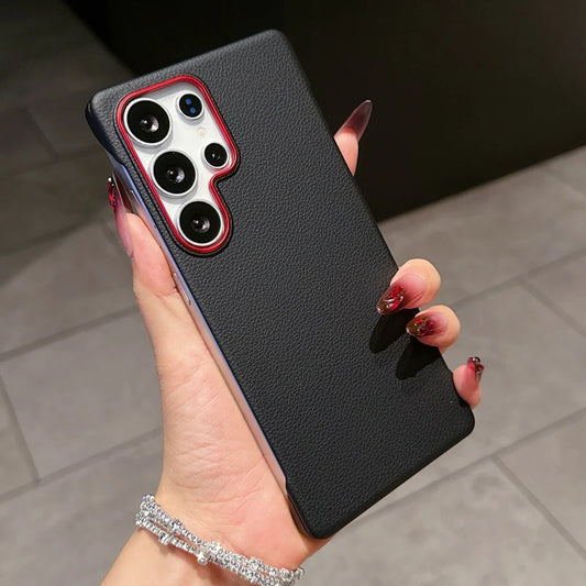 BareFrame Leather Texture Case