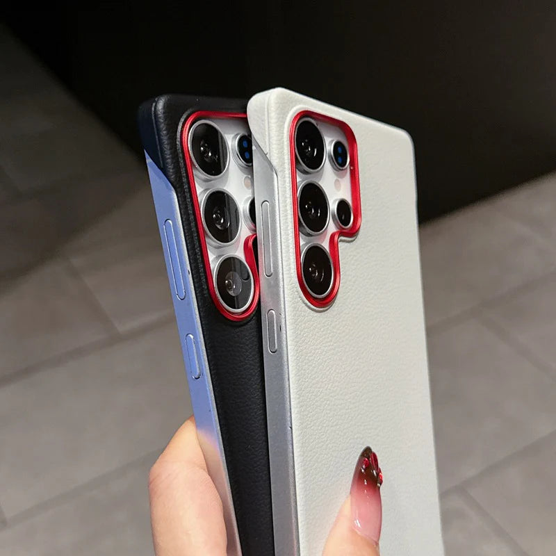 BareFrame Leather Texture Case
