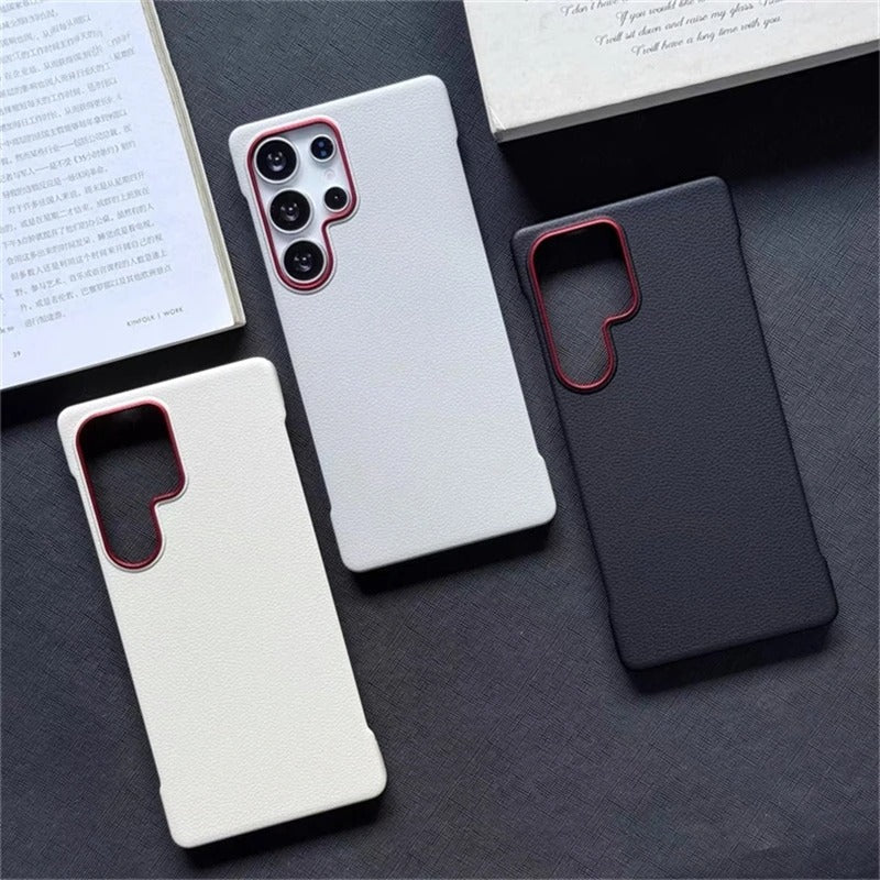 BareFrame Leather Texture Case