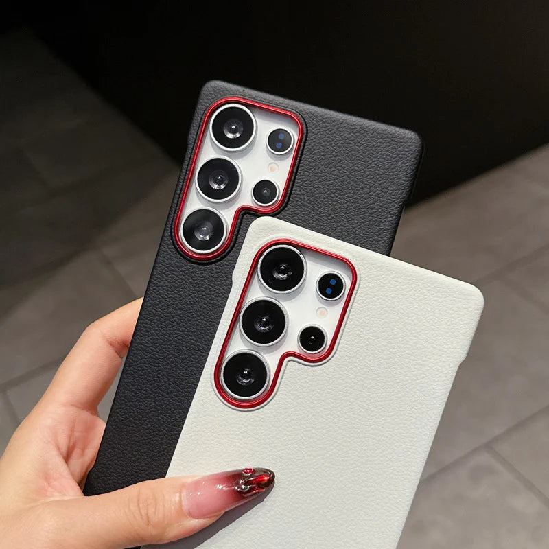 BareFrame Leather Texture Case