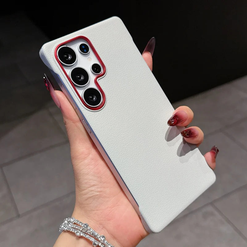 BareFrame Leather Texture Case