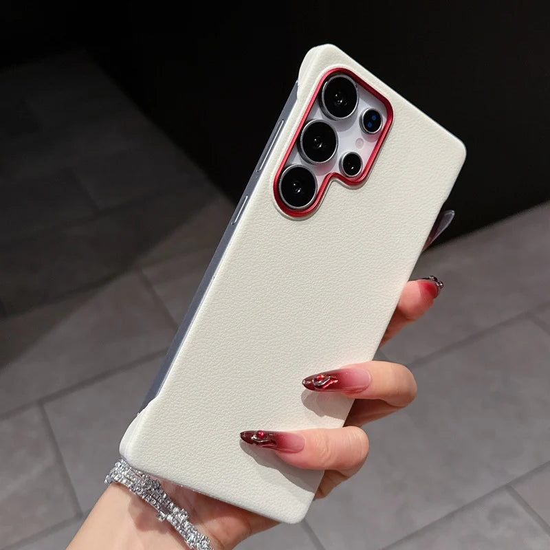 BareFrame Leather Texture Case