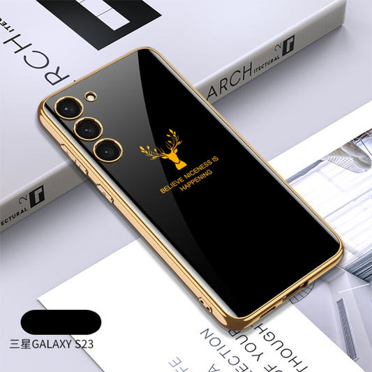 Inspirational Deer Protective Back Case- Galaxy Series