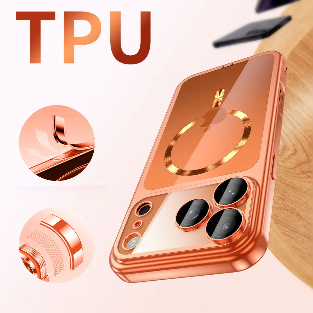 Chromatic Prism MagShield Clear Case