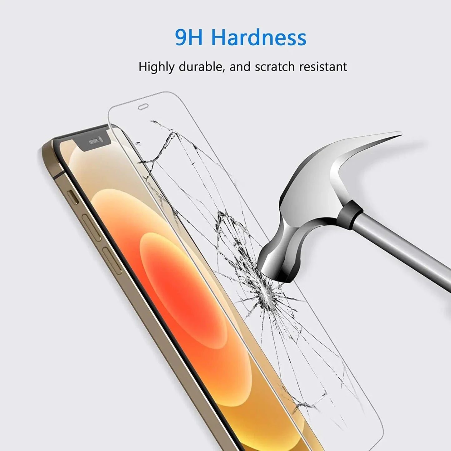 Ultra HD Clear Tempered Glass For iPhone