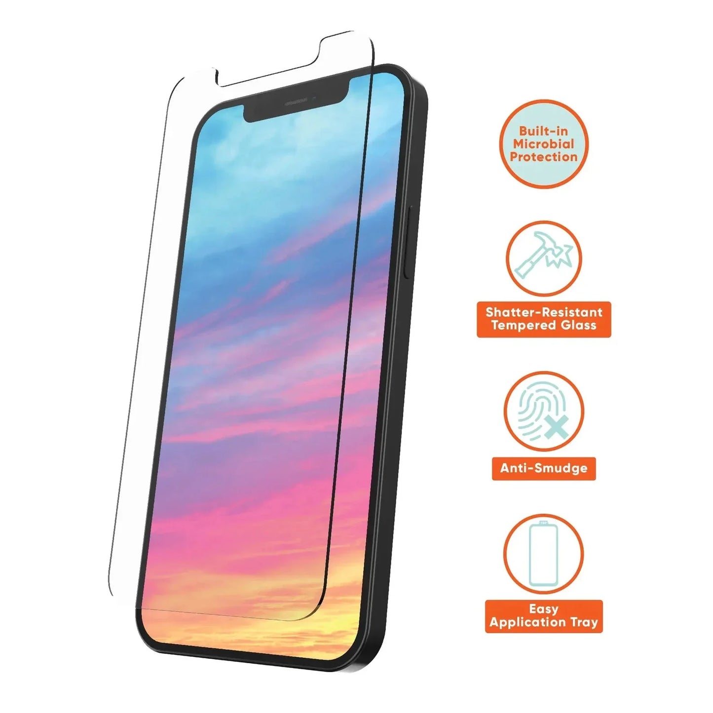 Ultra HD Clear Tempered Glass For iPhone