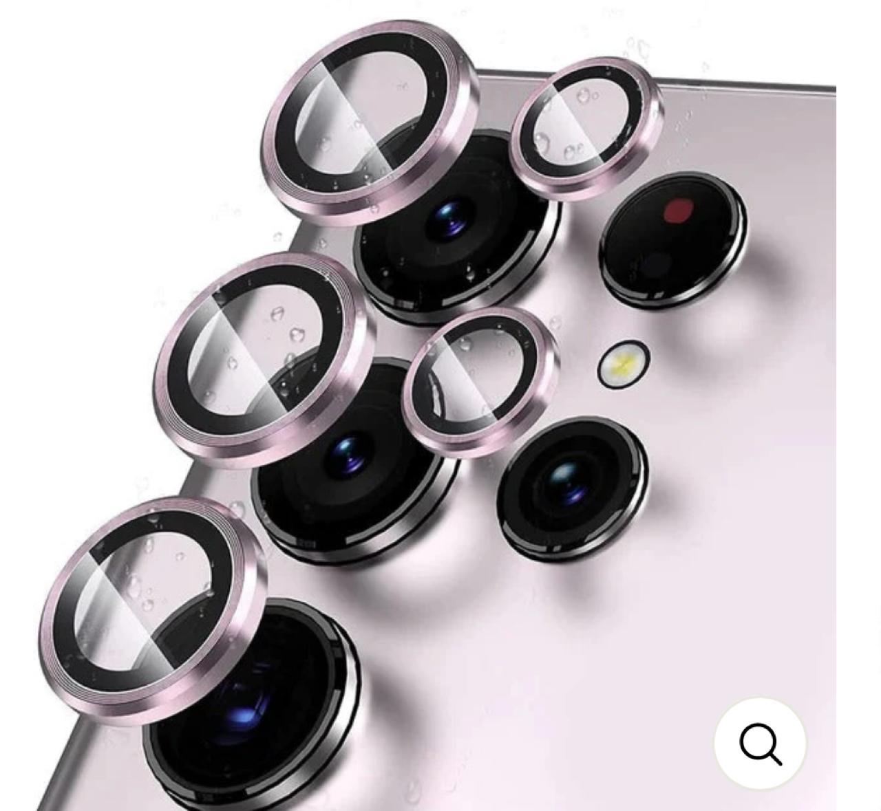 Titanium Camera Lense Protector 9H Aluminium Ring for S24 Ultra