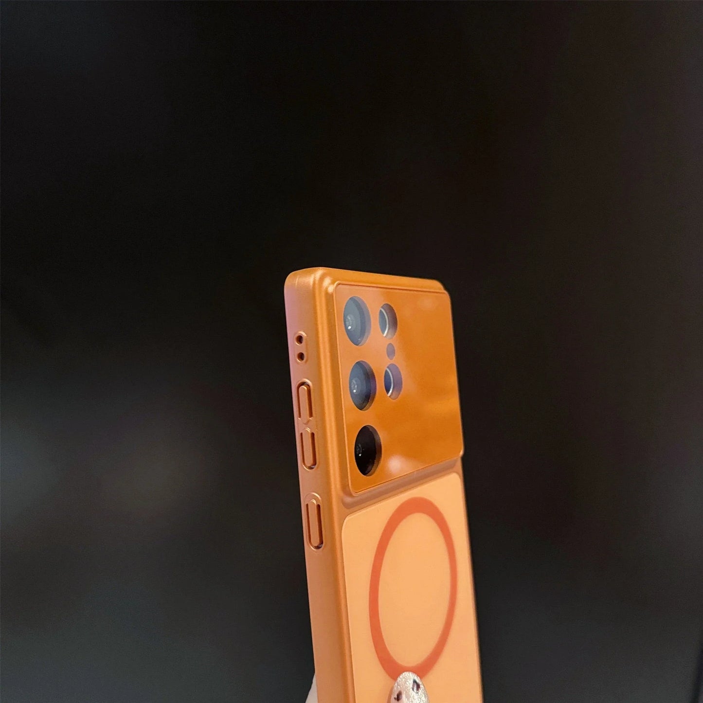 Samsung Galaxy S26 Ultra Glass Lens Magnetic Phone Case