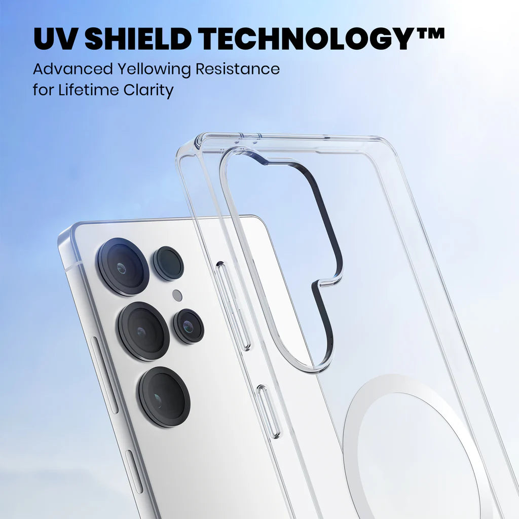 Magsafe Transparent Hard PC Back Case- Samsung