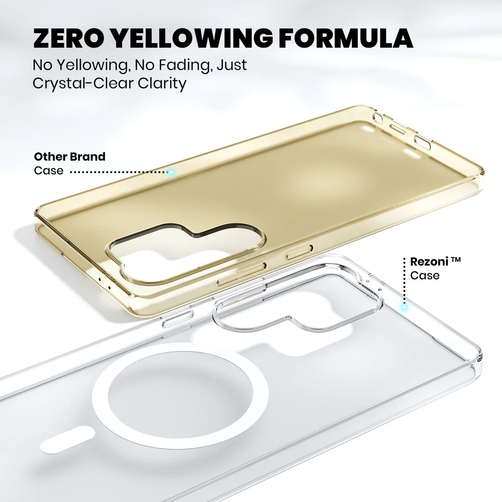 Magsafe Transparent Hard PC Back Case- Samsung