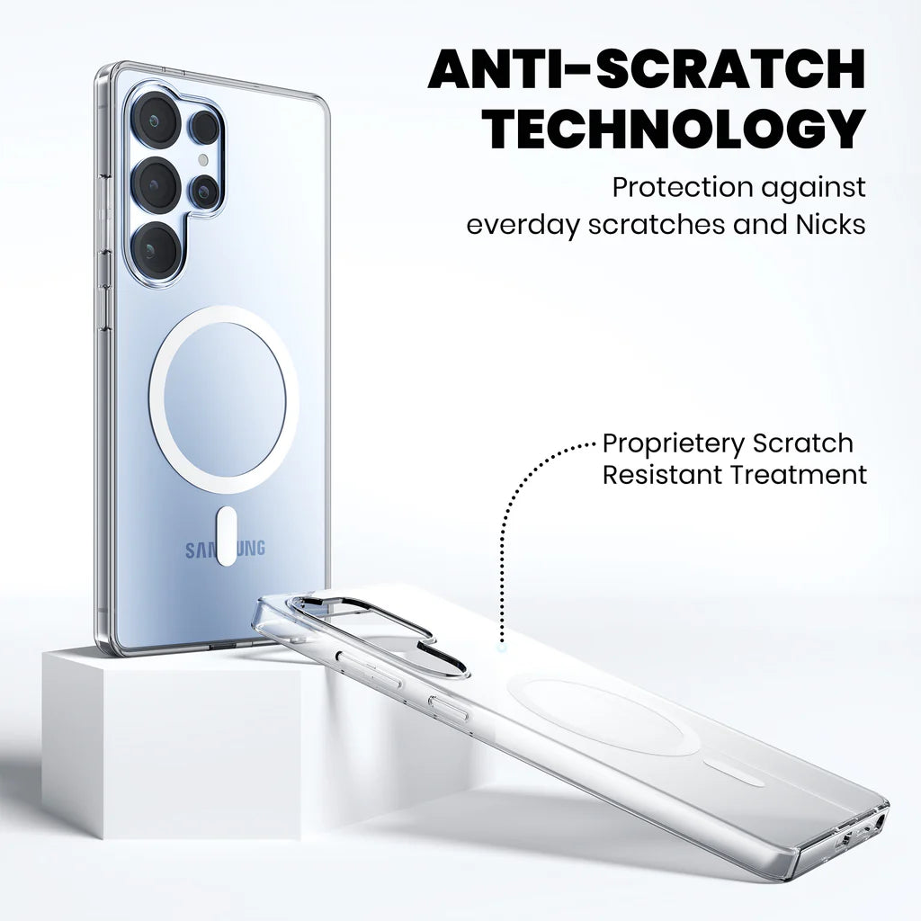 Magsafe Transparent Hard PC Back Case- Samsung