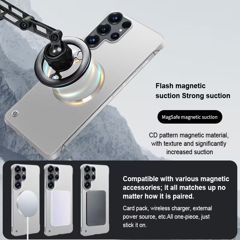 Galaxy S26 Ultra Slim Magnetic Shell Case
