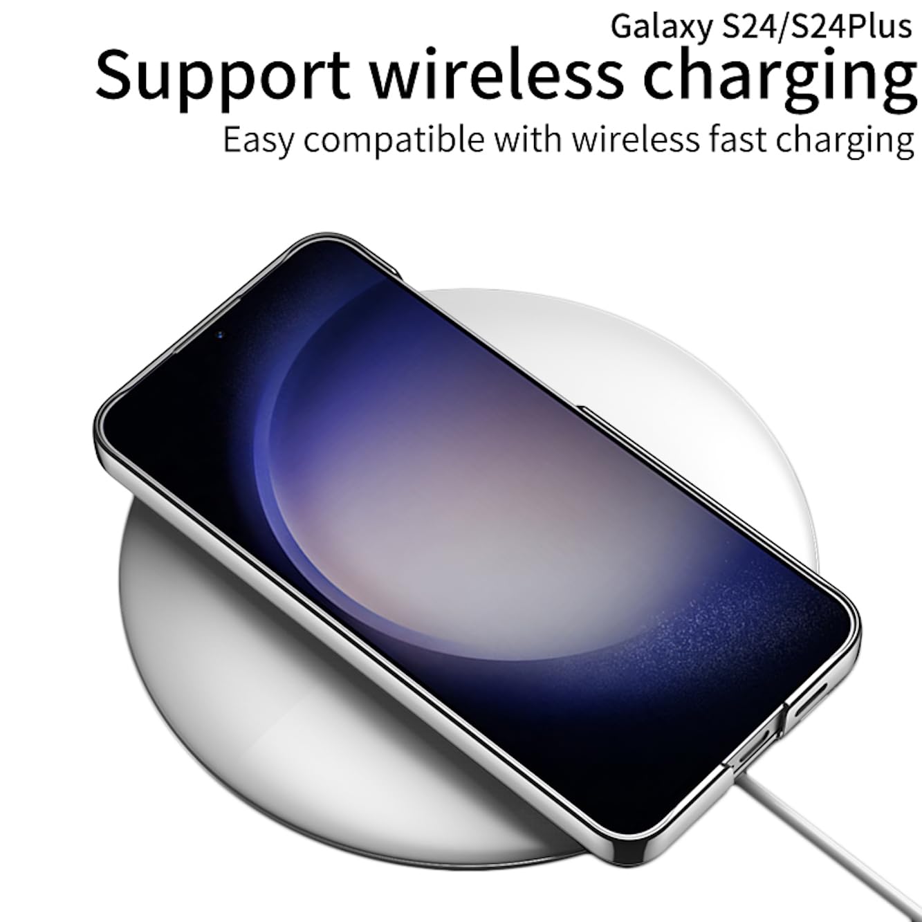 Kickstand Transparent Side Stand Case For Galaxy S25