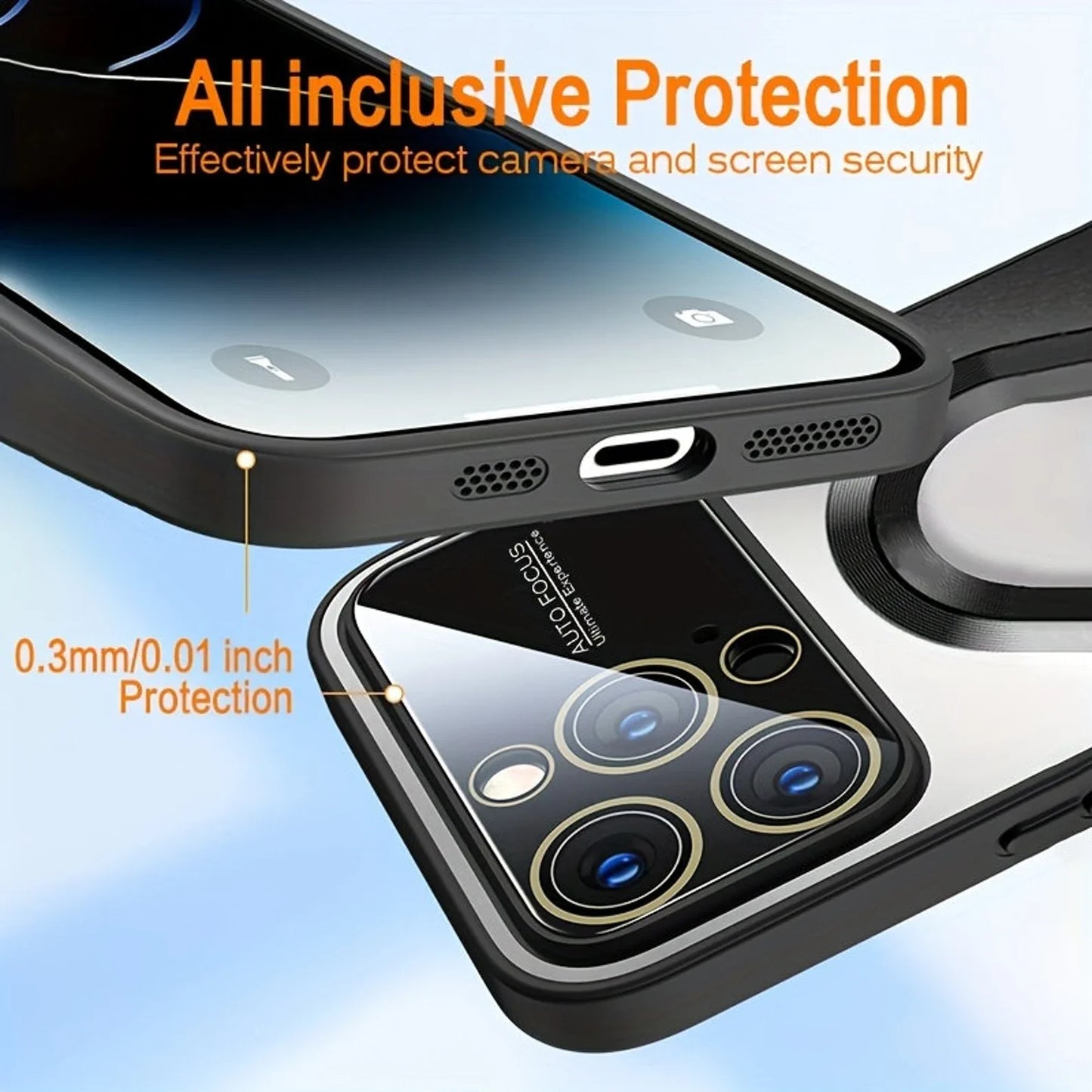 iPhone 15 Series Slim and Stylish MagSafe Wireless Charging Case