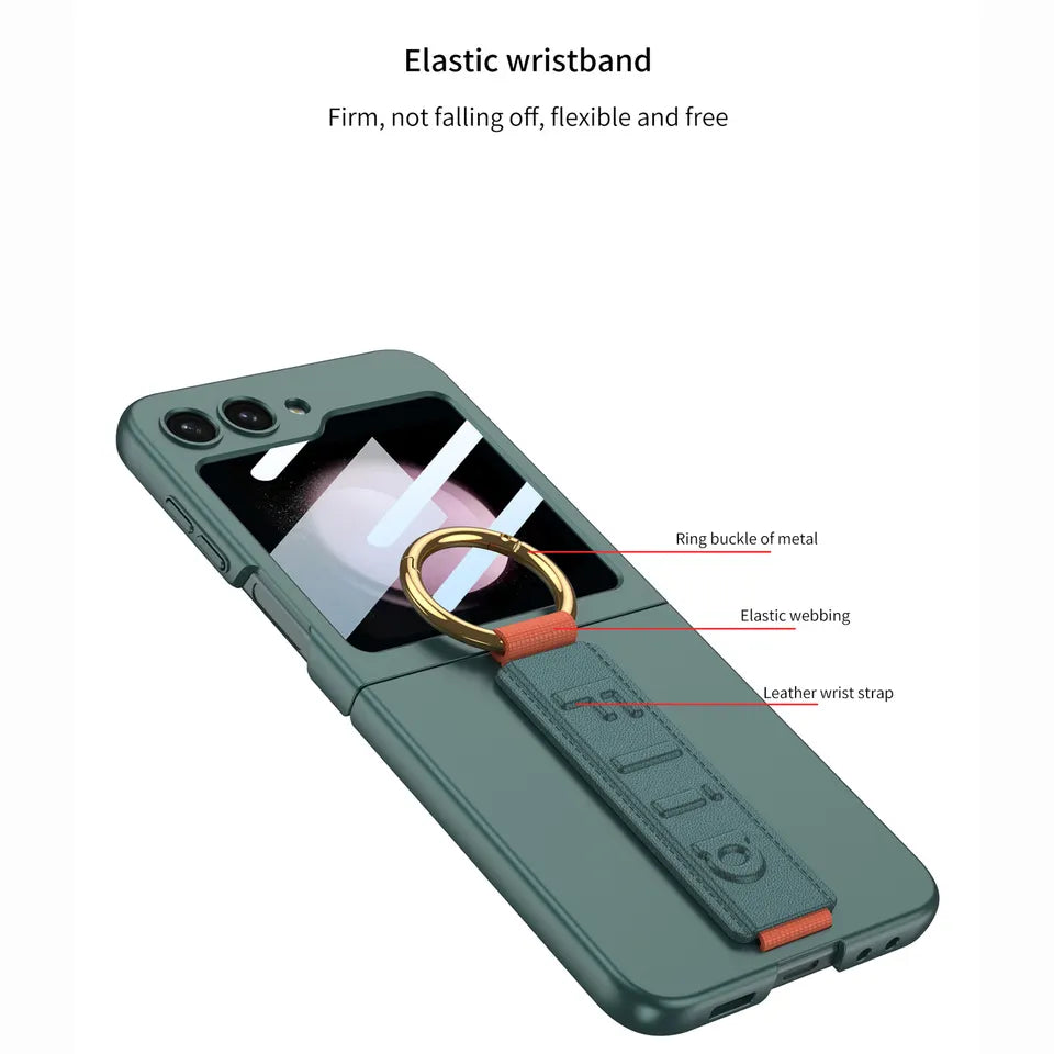 Premium Elastic Wrist-Band Holder Case For Galaxy Flip 5