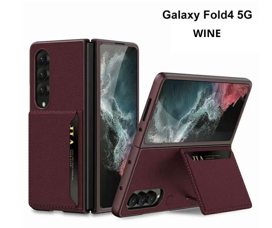 Premium Luxury Leather Case For Galaxy Z Fold Series