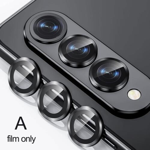 Metal Camera Protector For Samsung Galaxy Z Fold 4 Lens Ring Glass Protector.