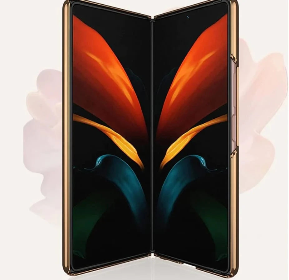 Galaxy Z Fold 4 Lion Pattern Glass Cover Case