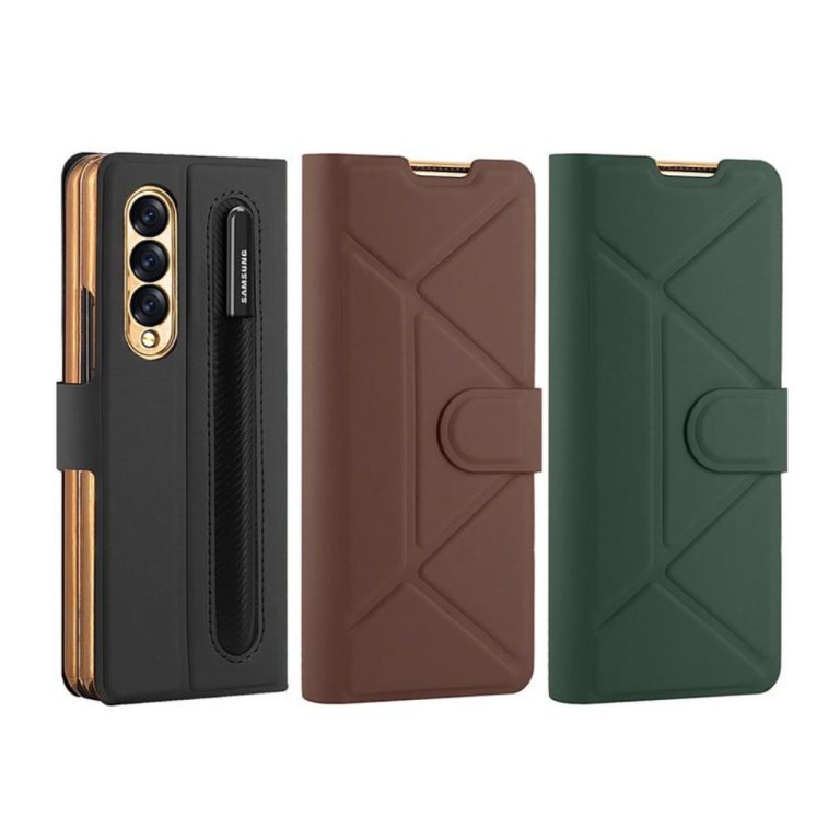 Premium Magnetic Flip Case for Fold with Pen Slot