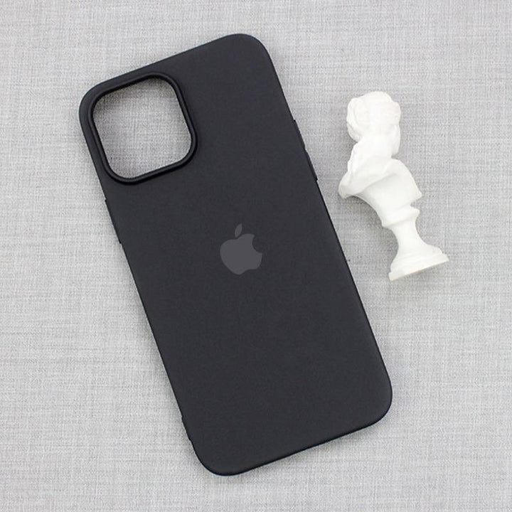 iPhone 12 Series Liquid Silicone Logo Case